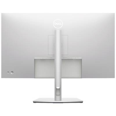 Vista posteriore di un monitor Dell con base stabile e design sottile.