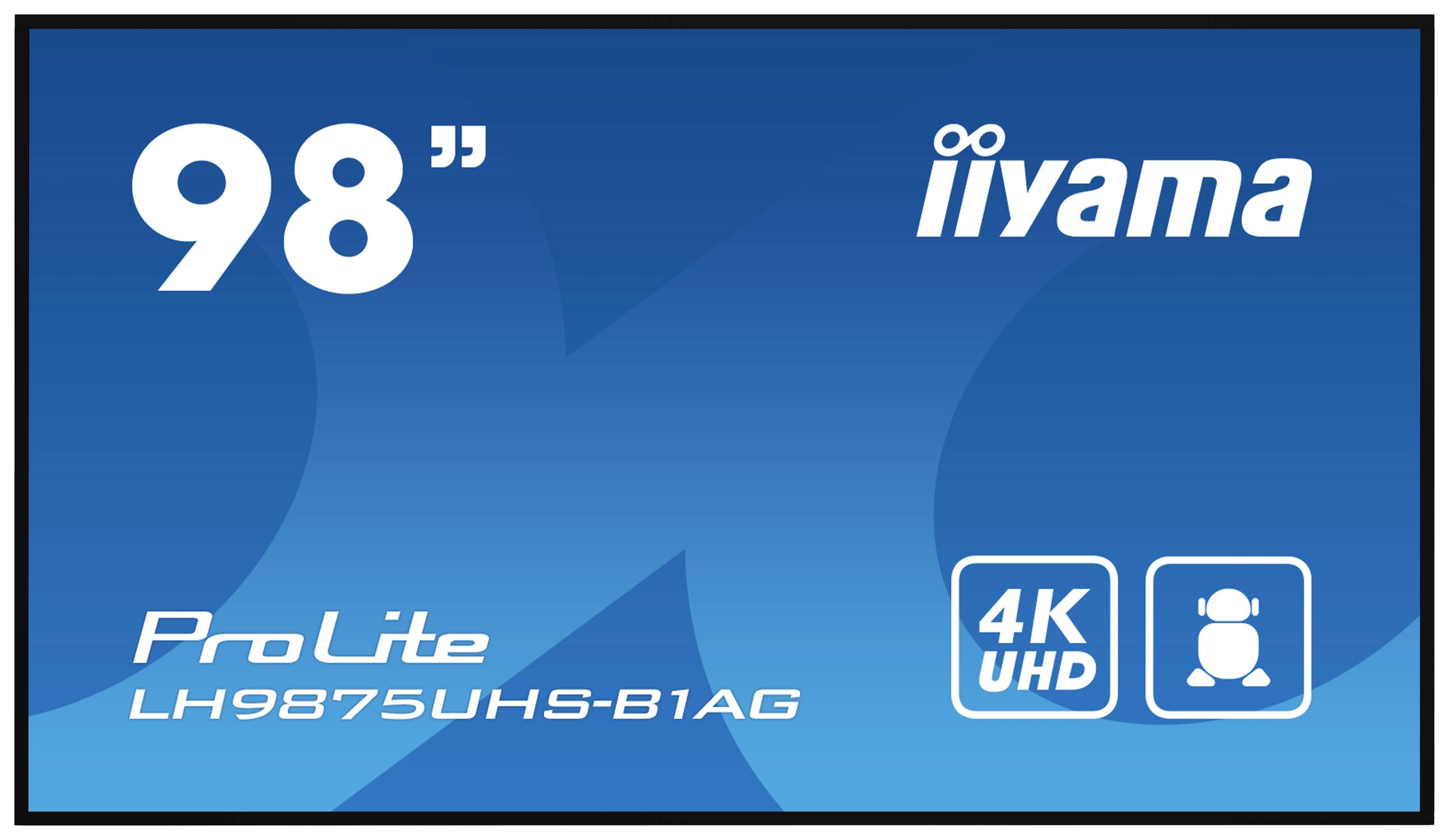 Monitor da 98" 4K UHD, Modello: ProLite LH9875UHS-B1AG di iiyama.
