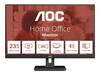 AOC Essential-line 24E3UM Monitor LED ERP E (A - G) 61 cm (24 pollici) 1920 x 1080 Pixel 16:9 4 ms HDMI ™, DisplayPort, Presa cuffie, USB, Audio-Line-in, VGA VA LED