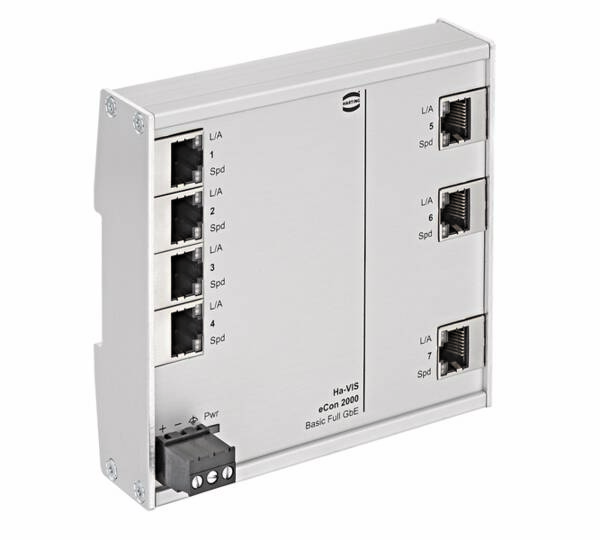 HARTING 24024070000 24 02 407 0000 Switch ethernet industriale  1000 MBit/s