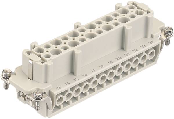 HARTING 09360242701 Connettore 24 + PE A vite 1 pz.