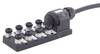 HARTING 09 07 000 2220 0 090700022200 Scatola sensore attuatore passiva Distributore multipolare 1 pz. Pezzo