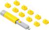 Smartkeeper Blocco porta RJ45 LAN NL03PKYL Kit da 10 Giallo incl. 1 chiave NL03PKYL
