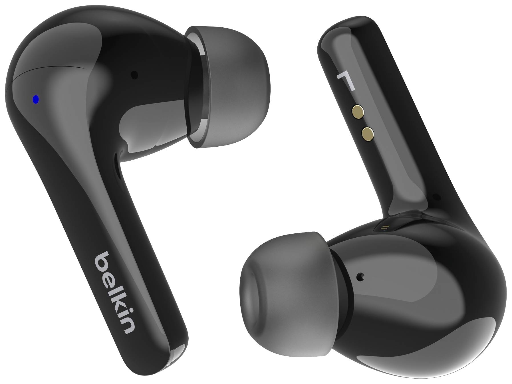 Belkin SoundForm Motion Cuffie In Ear Bluetooth Stereo Nero Eliminazione del rumore headset con microfono, Custodia di r-0