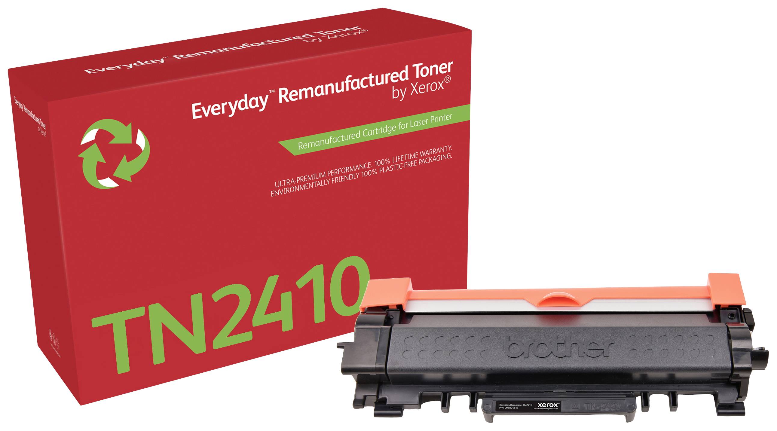 Xerox Toner sostituisce Brother Brother TN-2410 Compatibile Nero 1200 pagine Everyday™ Remanufactured 006 R 04515