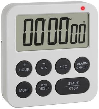 TFA Dostmann TFA-Dostmann 38.2051.02 Timer Bianco digitale