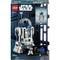 Set LEGO di R2-D2 di Star Wars, con modello dettagliato e pannello informativo. La confezione mostra il design del set e i loghi LEGO e Disney.