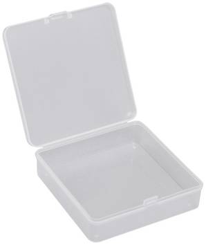 Quadrios 23SA080 Scatola minuteria (L x L x A) 9.5 x 9.5 x 2.8 cm Scomparti: 1 suddivisione fissa Scatola Contenuto 1 pz.