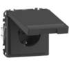 Merten Frutto Presa di corrente con protezione da contatto Antracite MEG2312-6034 1 pz.