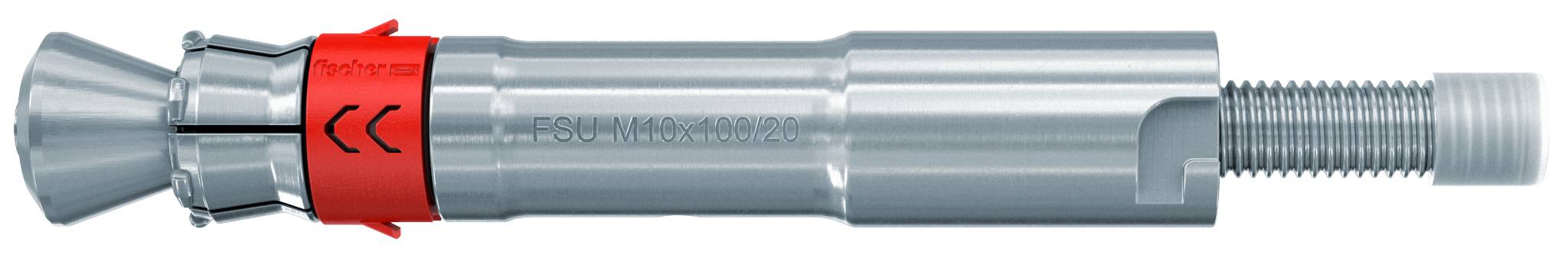 Fischer 567782 FSU M12x125/30 Ancorante per taglio posteriore 190 mm 10 pz.