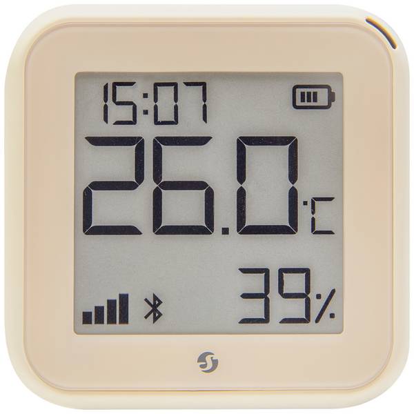 Shelly H&T Gen 3 Mocha  Sensore di temperatura e umidità senza fili  Bluetooth, Wi-Fi