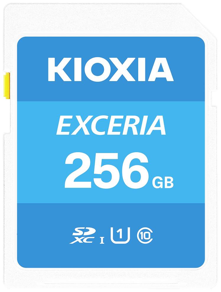Kioxia EXCERIA Scheda SDXC 256 GB UHS-I Resistente ai raggi X.