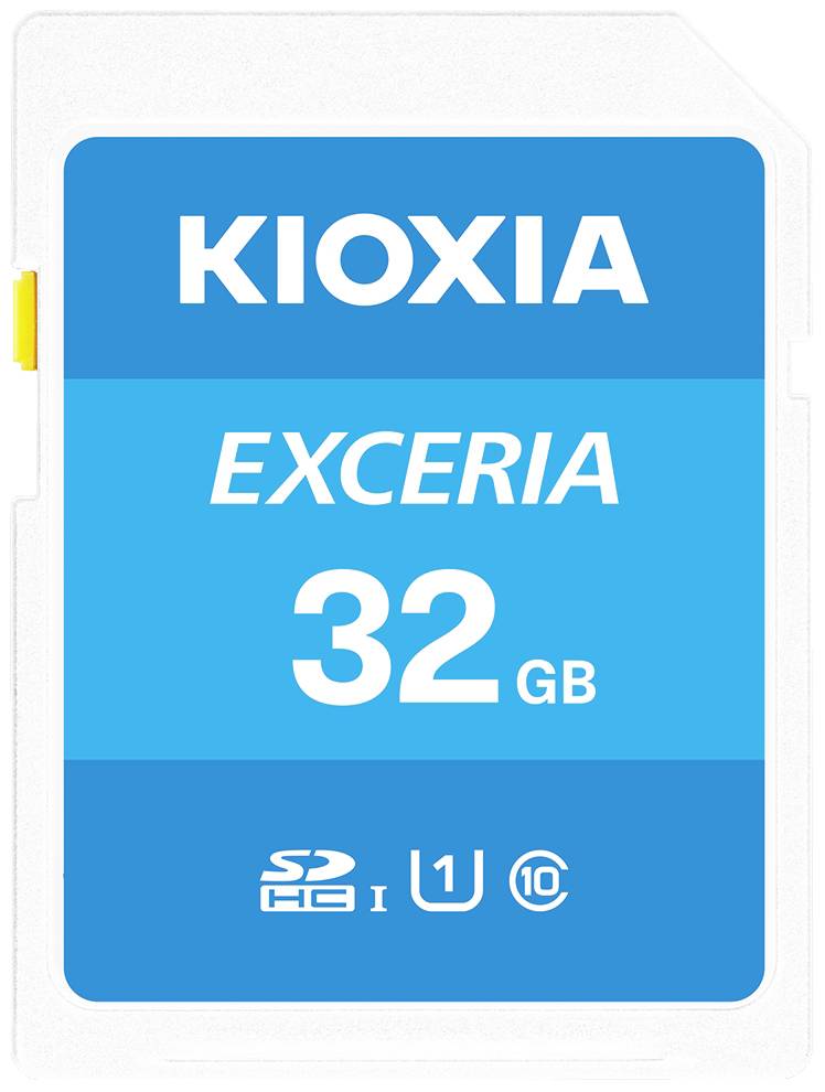 Kioxia Exceria 32 GB SDHC UHS-I Classe 1 (KIOXIA SD-Card Exceria 32GB)