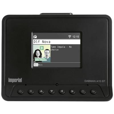 Imperial DABMAN i410 BT Sintonizzatore HiFi Nero Bluetooth®, DAB+, Internetradio, WLAN, USB