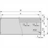 nVent SCHROFF 24576154 Rear panel 1 pz.