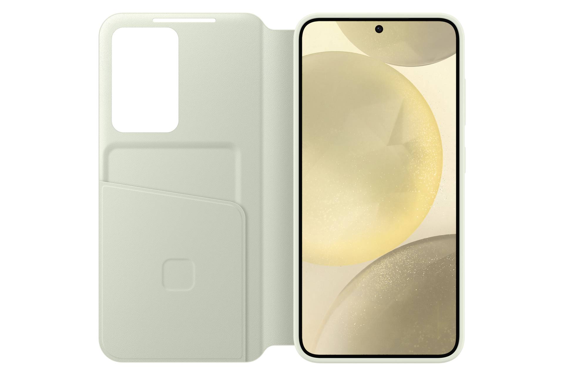Samsung Smart View Wallet Custodia a libro Booklet Samsung Galaxy S24 Verde chiaro Anti urti EF-ZS921CGEGWW-2