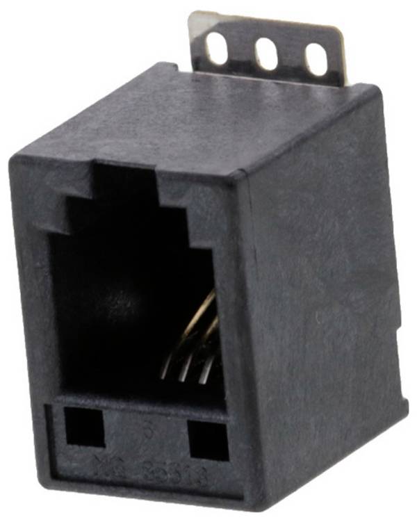 Molex Cat 3 Mod Jack/Plug 855135016 Presa Nero 1 pz.