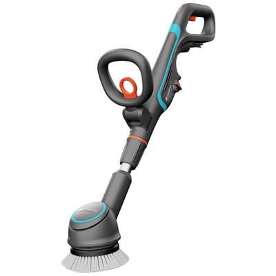 Spazzola elettrica per la pulizia con impugnatura ergonomica e spazzola rotante. Ideale per la pulizia di zone difficilmente raggiungibili.
