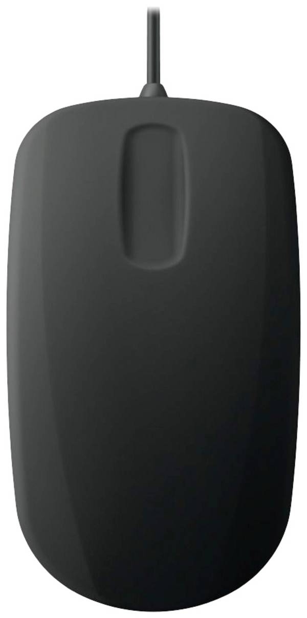 CHERRY Active KEY MMS AK-PMH3 Corded  Mouse Cablato   Infrarossi Nero 3 Tasti 1000 dpi Membrana di silicone sigillata IP68, Ergonomico, Pulsanti silenziosi, IP68 Impermeabile e resistente alla polvere
