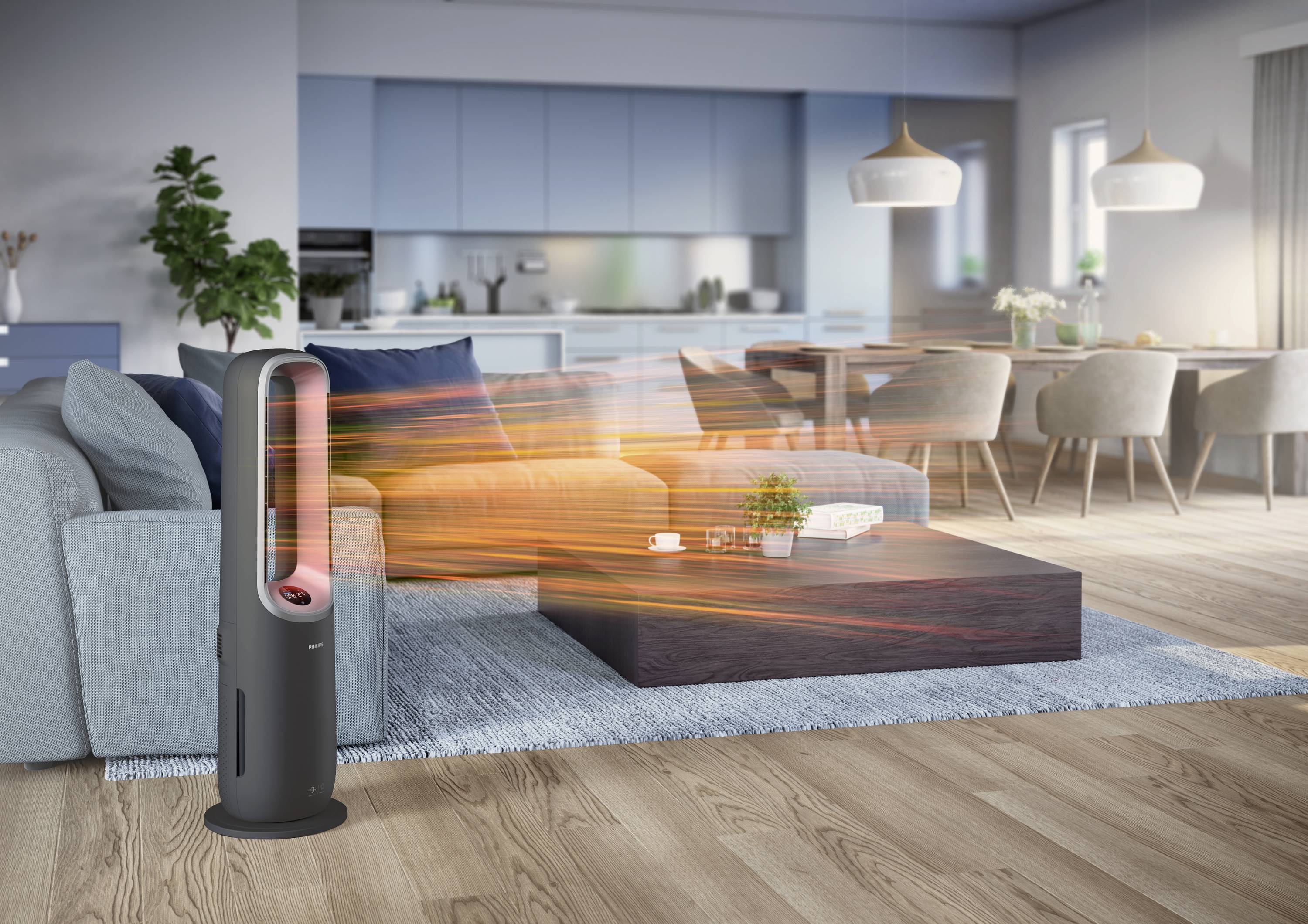 Philips AMF870/15 8000 Series Purificatore 70 m² Grigio, Argento-2