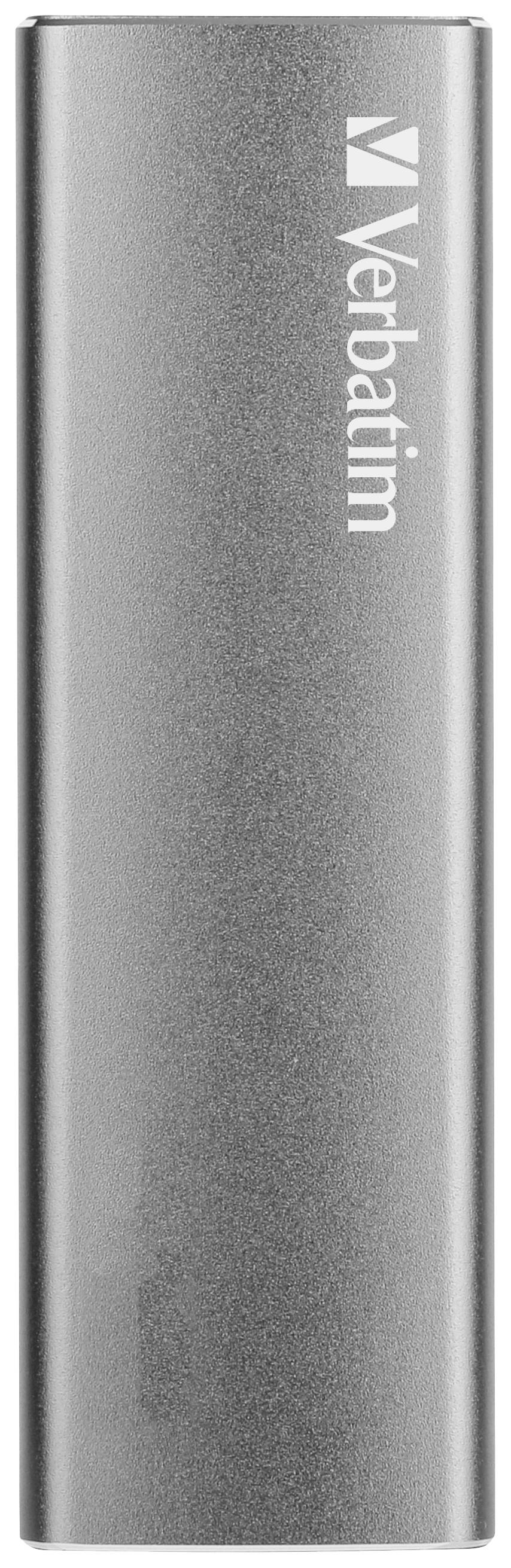 Batteria esterna Verbatim sottile, color argento, per dispositivi mobili. Compatta e portatile, perfetta per essere utilizzata in movimento.