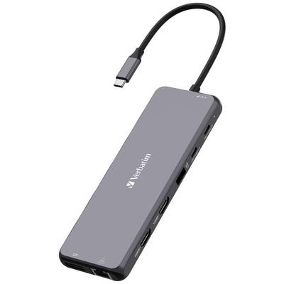 Verbatim USB-C Pro Hub multiporta 13 porte CMH-13 32153 - Hub - 13 porte-1