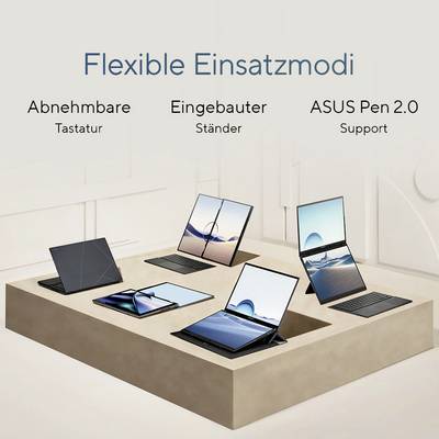 Asus Notebook Zenbook Duo OLED UX8406MA-QL308X 35.6 cm (14 pollici) WUXGA Intel® Core™ Ultra 7 7-155H 16 GB RAM 1 TB SSD-13