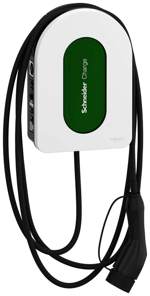 Schneider Electric Schneider Charge Scatola a parete; Tipo 2 Modo 3 16 A Numero connessioni 1 x 11 kW App, nessuno
