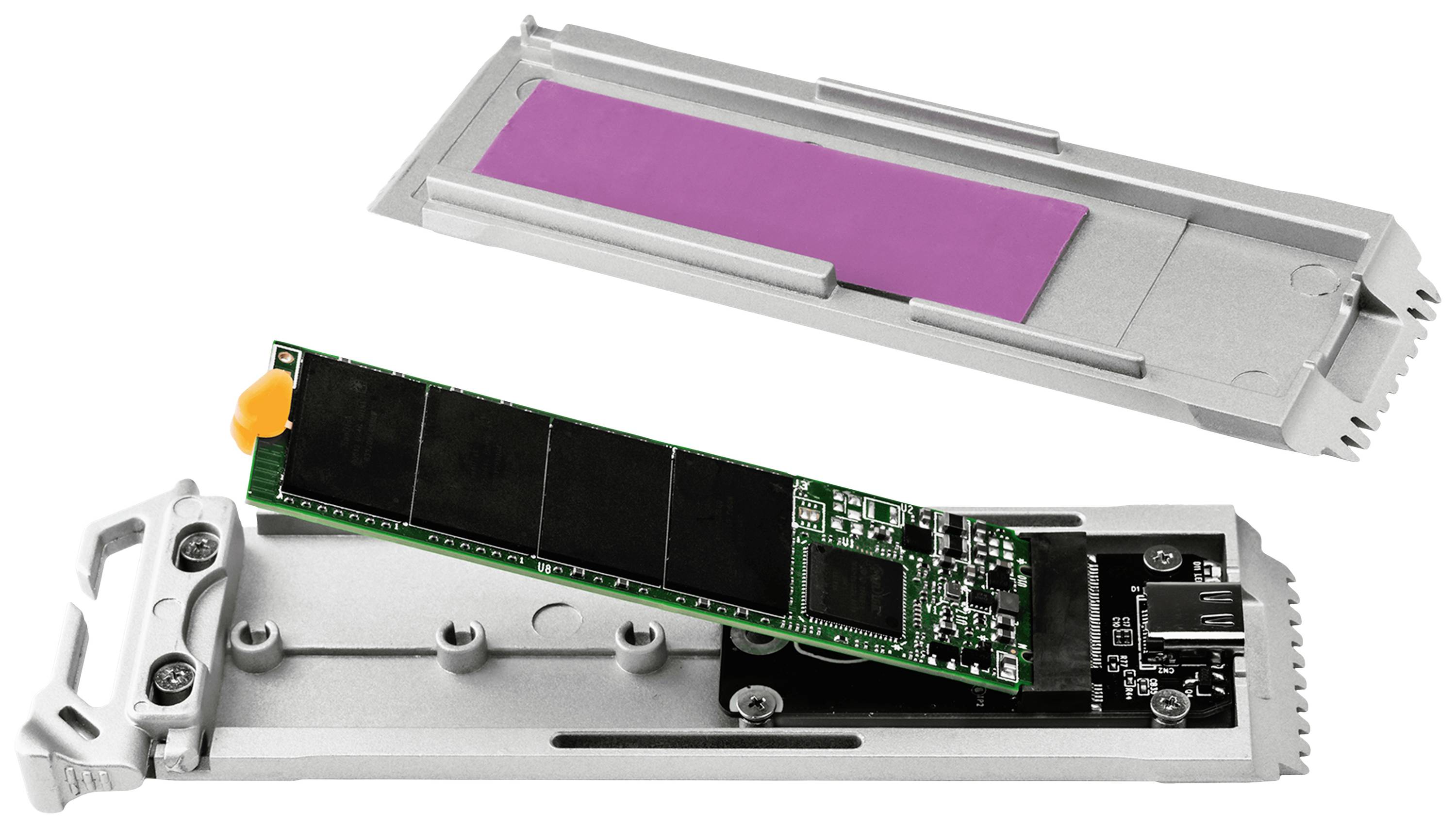 Cooler master oracle air box esterno ssd argento m.2-7