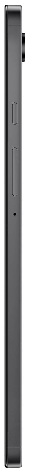 Un dispositivo elettronico nero e sottile visto di lato, con un pulsante visibile e una porta di connessione sul bordo superiore.