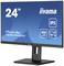 Monitor Iiyama da 24 pollici con display IPS. Caratteristiche: 100 Hz, modello 'ProLite XUB2492QSU'.
