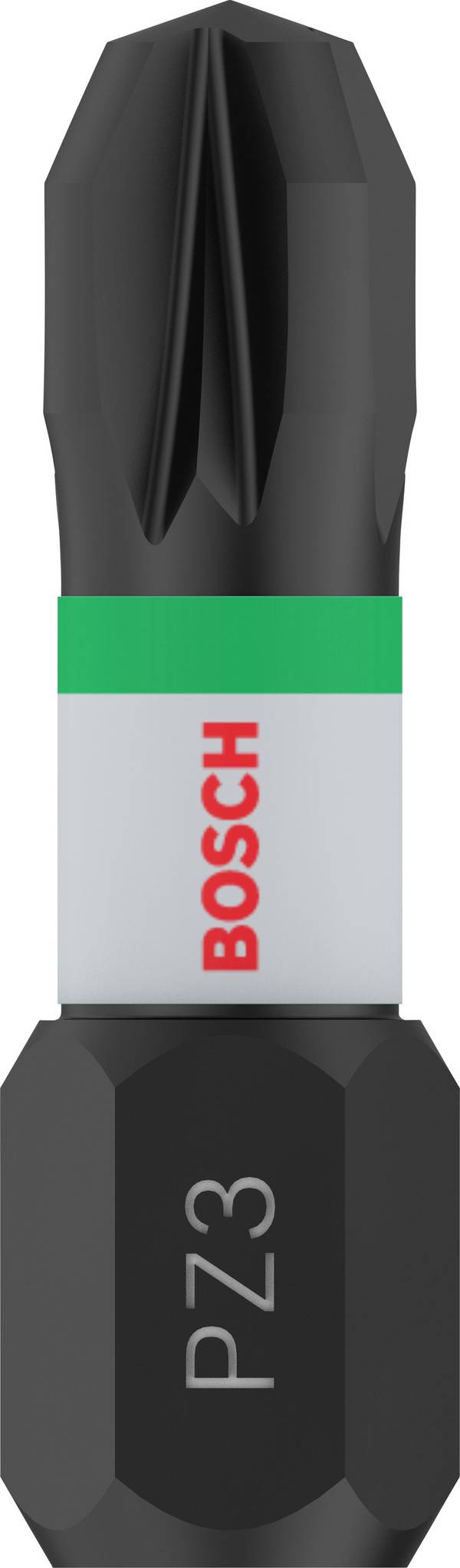 <br>  Bosch Accessories<br>  2608522402<br>  2608522402<br>  Inserto a Croce<br>  Impronta (cacciavite): 1/4" (6.3 mm)<br>  Forza: Croce Pozidriv<br>  PZ 3<br>  <br>