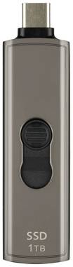 Transcend ESD330C 1 TB SSD esterno USB-C® (USB 3.2 Gen 2) Grigio-marrone  TS1TESD330C