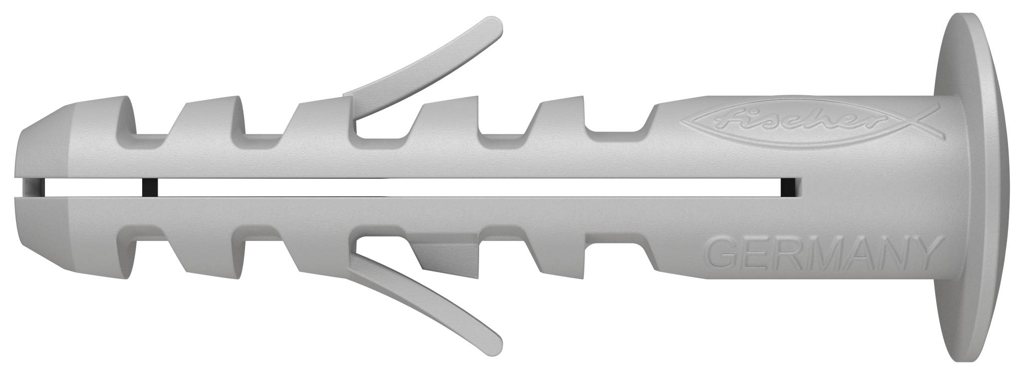 Confezione di due tasselli e viti Fischer con denominazione 'SB 8/6 WH', idonei per un carico portante da 7-20 kg, diametro 8 mm.