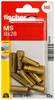 Fischer 532738 MS 8 x 28 K NV Tassello in ottone 28 mm 1 KIT