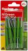 Fischer 532756 N Green 6 x 60/30 S K NV Fissaggio a percussione 60 mm 6 mm 1 KIT