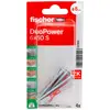 Fischer 537660 DuoPower 6 x 50 S K NV Kit tasselli 50 mm 6 mm 1 KIT