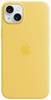 Apple Silicon Case MagSafe Backcover per cellulare Apple iPhone 15 Plus Giallo caldo Carica induttiva, Anti urti MWNF3ZM/A