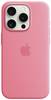 Apple Silicon Case MagSafe Backcover per cellulare Apple iPhone 15 Pro Rosa Carica induttiva, Anti urti MWNJ3ZM/A
