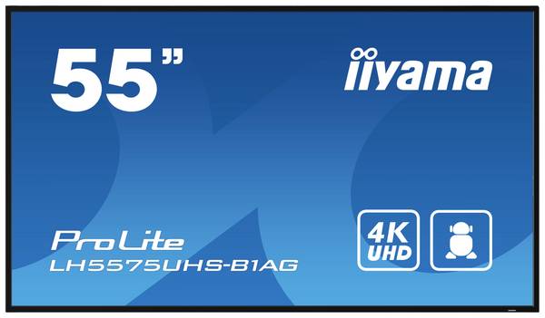 55in 3840x2160 UHD IPS panel Android 11 OS