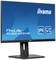 Monitor iiyama, modello ProLite XUB2493HS, con schermo blu. Caratteristiche principali: tecnologia IPS e regolazione dell'altezza.