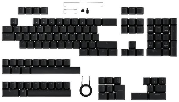 Asus ROG PBT Keycap Set (AC03) Copertura tastiera Nero