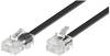 Cavo ISDN Goobay [1x Spina RJ45 8p4c - 1x Spina RJ11 6p4c] 3 m Nero