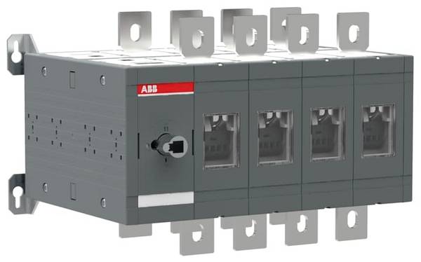 ABB OT800E04C Commutatore di carico 800 A 1000 V Nero 1 pz. Pezzo