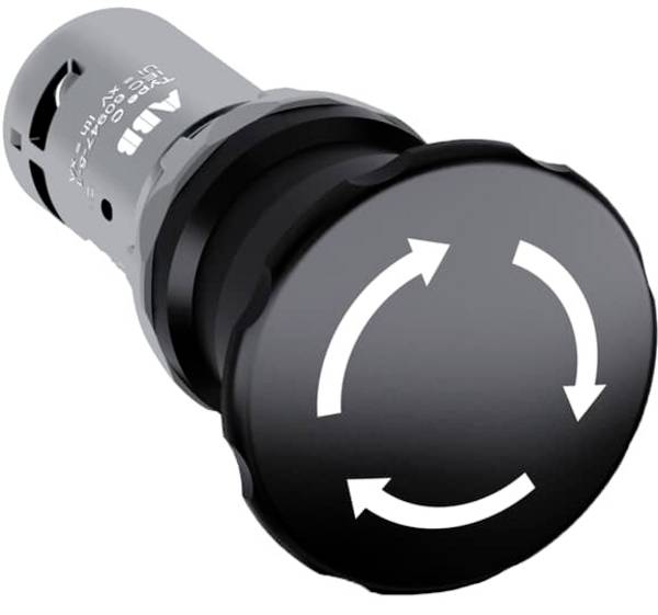 ABB  1SFA619550R1076  CE4T-10B-11  Pulsante di arresto di emergenza/arresto di emergenza  per NOT-AUS ("arresto di emergenza")  Pulsante  Nero      1 pz.  Pezzo