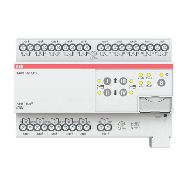 ABB KNX 2CDG110251R0011 Attuatore di commutazione/tapparelle    SAH/S16.16.7.1