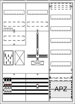 Striebel & John  2CPX054215R9999  BA37BC5  Armadio completo  Da incasso, Da parete, parzialmente incassato      Contenuto 1 pz.