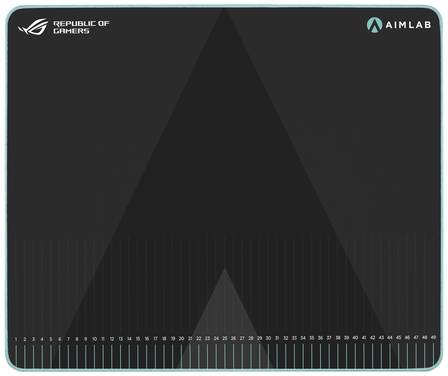 ASUS ROG Hone Ace Aim Lab Edition Tappetino per mouse per gioco da computer Nero 90MP0380-BPUA00