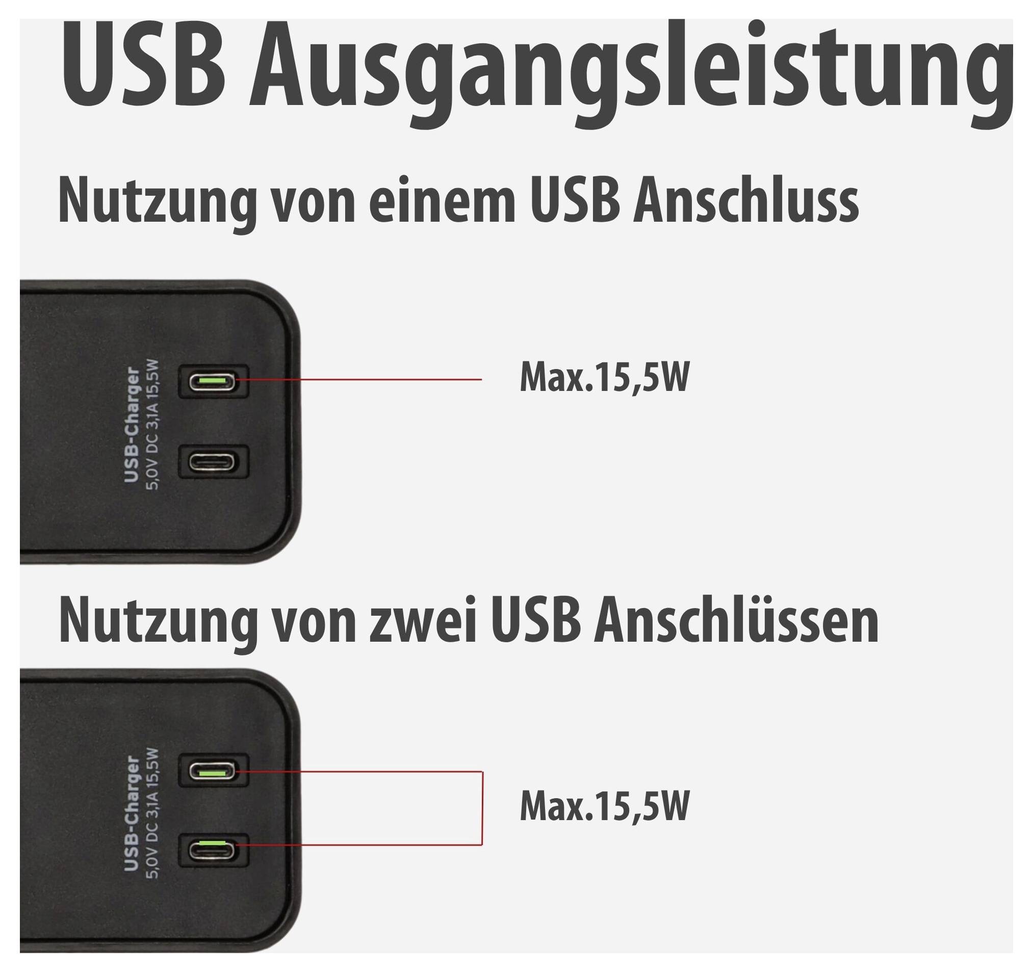 Brennenstuhl 1153240106 Multipresa con interruttore Nero Schuko 1 pz.-3