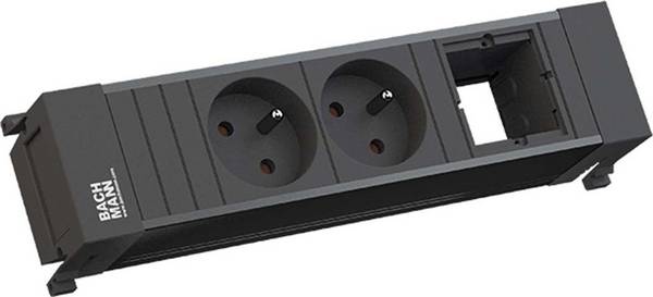 Bachmann 916062 Multipresa  Argento/Nero Presa GST18i 1 pz.